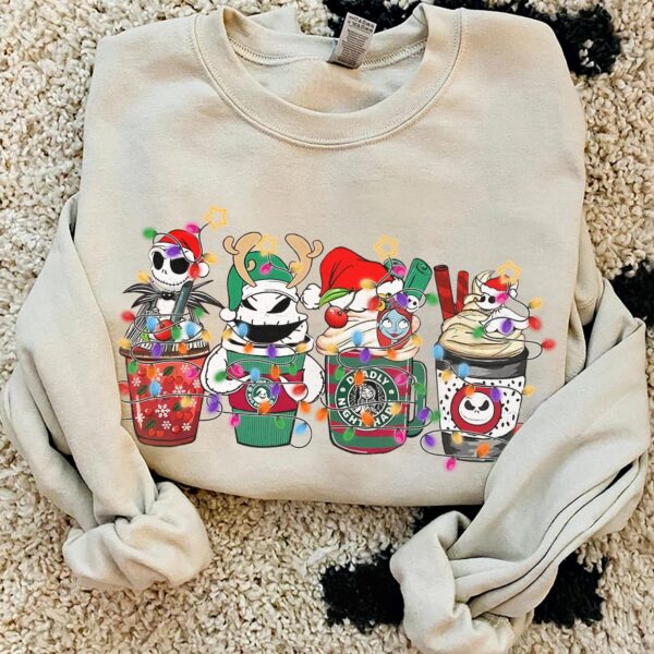 Nightmare Before Christmas Coffee Tea Sweatshirt