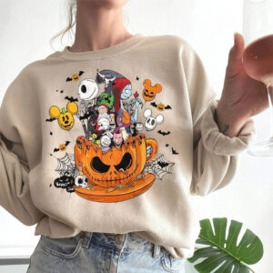 Nightmare Before Christmas Sally Hoodie Sweatshirt Jack Friends Halloween