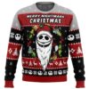 Horror Ugly Christmas Sweater D.A.R.E To Resist Drugs And Violence