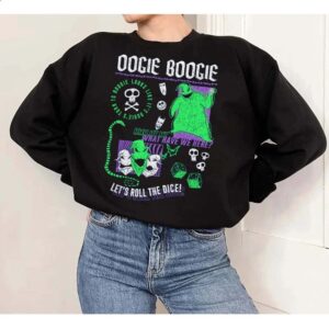 Oogie Boogie Let’s Roll The Dice Nightmare Before Christmas Shirt