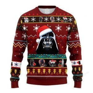 Star Wars Dark Vader Ugly Christmas Sweater