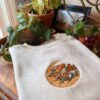 Fungi Foliage Embroidered Sweatshirt