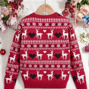 The Heart Of Deers Ugly Christmas Sweater