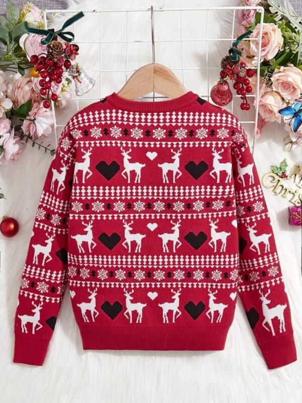 The Heart Of Deers Ugly Christmas Sweater