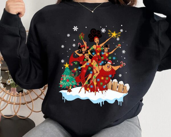 The Muses Hercules Christmas Lights Sweatshirt