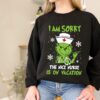 Funny Am I The Drama Grinch Christmas Sweatshirt