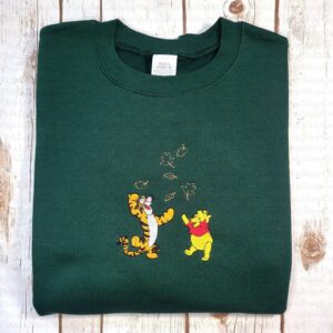 Tigger & Winnie Pooh Embroidered Sweatshirt