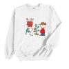 Snoopy Dog Charlie And Friend Singing Christmas Hoodie Sweatshirt Tee