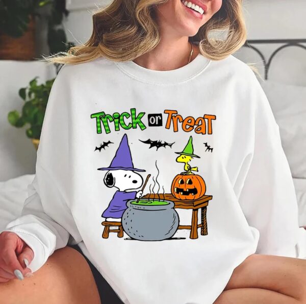 Trick Or Treat Snoopy Halloween Sweatshirt