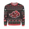 Ugly Akatsuki Symbol Logo Naruto Christmas Sweater