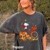 Taking Shape With Pumpkins Snoopy Halloween Thanksgiving Sweatshirt