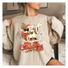 Vintage Christmas Mickey And Friend Music Cassette Tapes Sweatshirt