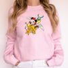 Vintage Disney Sweatshirt Mickey Merry Christmas