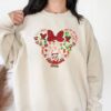 Vintage Disney Sweatshirt Main Street Sleigh Rides Christmas