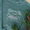 Vintage Embroidered Sweatshirt Inspired Santa Claus On The Road