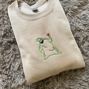 Vintage Embroidered Sweatshirt Inspired Oogie boogie