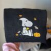 Fall Coffee Snoopy Halloween Thanksgiving Sweatshirt