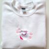 Vintage Embroidered Sweatshirt Inspired Valentine’s Day Squishmallow