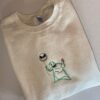 Vintage Embroidered Sweatshirt Inspired Oogie Boogie