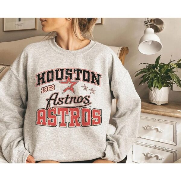 Vintage Houston Astro Baseball Crewneck Sweatshirt