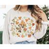 Cute Skeleton Coffee Christmas Sweatshirt