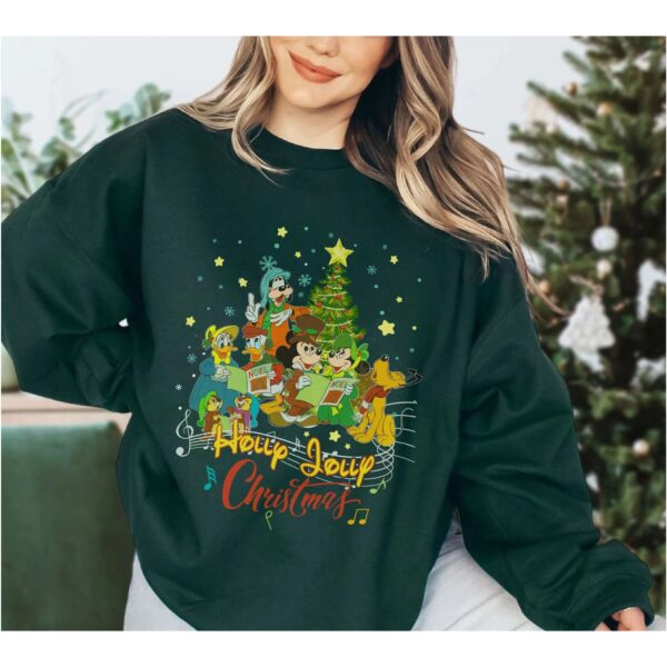 Vintage Mickeys Holly Jolly Christmas Sweatshirt