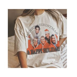 Vintage N’Sync Merry Christmas Happy Holidays Shirt