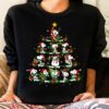 Snoopy Dog Charlie And Friend Singing Christmas Hoodie Sweatshirt Tee