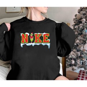 Vintage Snow Melting Grinch Christmas Sweatshirt