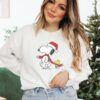 Traveling By Motobike With Charlie Brown Christmas Sweatshirt