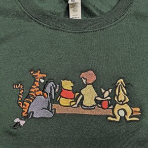 Winnie The Pooh And Friends Embroidered Sweatshirt