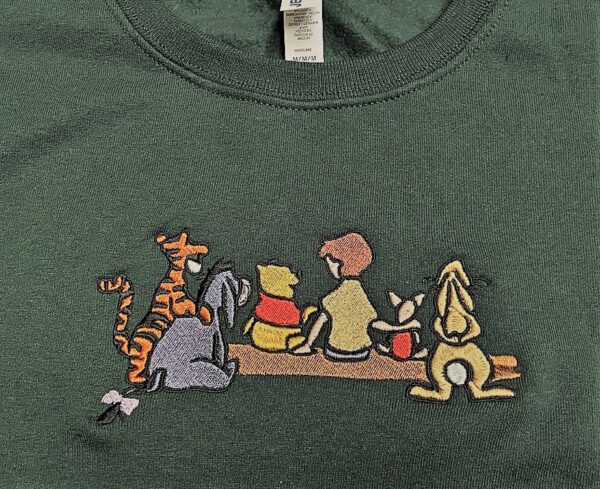 Winnie The Pooh And Friends Embroidered Sweatshirt