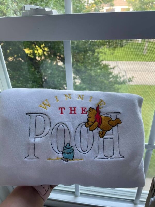 Winnie The Pooh Embroidered Sweatshirt