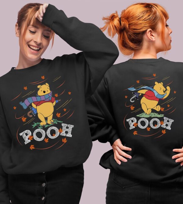 Winnie The Pooh Windy Fall Day Sweatshirt