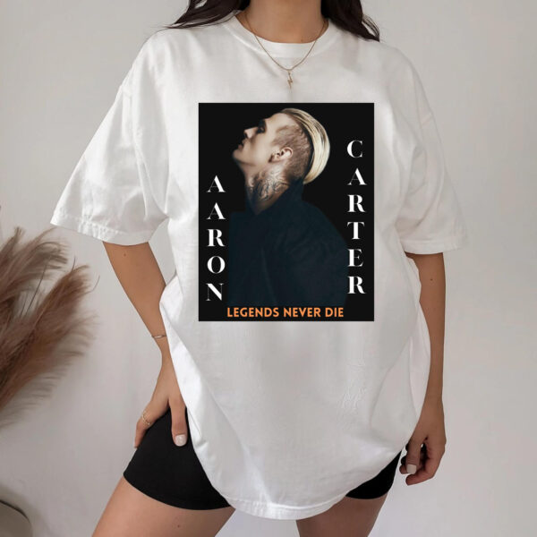 Rip Aaron Carter Legends Never Die Shirt