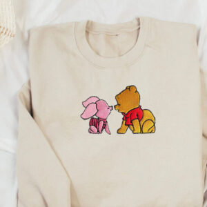 Baby Winnie The Pooh Piglet Embroidered Sweatshirt