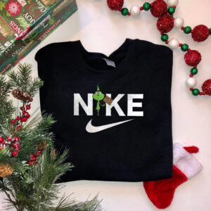 BFF Grinch Nike Print Sweatshirt