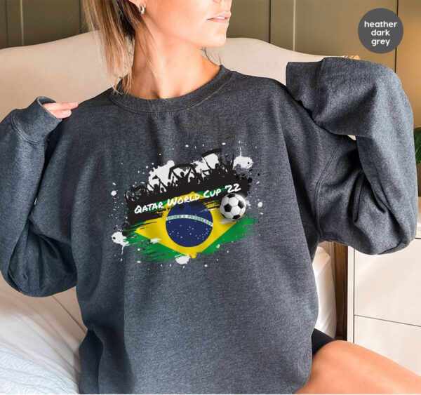 Brazil Football Team Quatar World Cup 2022 Shirt