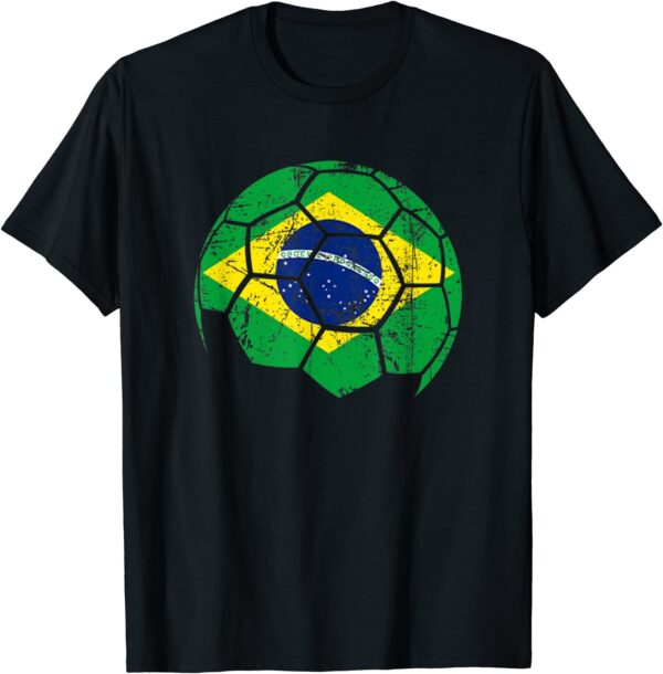 Brazil Soccer Ball Shirt