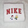 Hearts Nike Embroidered Sweatshirt Hoodie Tee