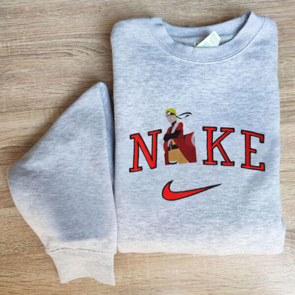 Cool Naruto Nike Embroidered Sweatshirt Hoodie Tee