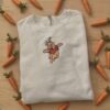 Halloween Winnie The Pooh And Tigger Embroidered Sweatshirt