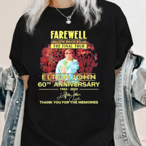 Elton John Farewell Yellow Brick Road The Final Tour Shirt