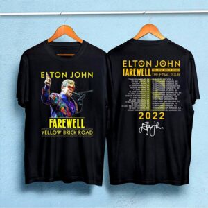 Elton John The Final Tour Yellow Brick Road T-Shirt