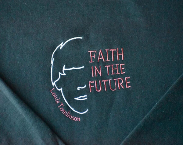 Embroidered Faith In The Future Louis Tomlinson Sweatshirt