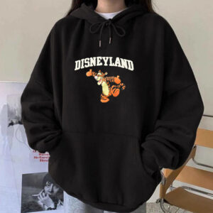 Embroidered Winnie The Pooh Tigger Disneyland Hoodie