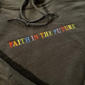 Faith in the Future Louis Embroidered Sweatshirt Hoodie Tee