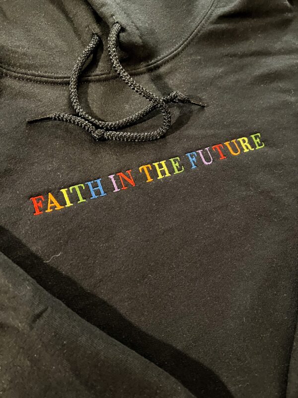 Faith In The Future Louis Embroidered Sweatshirt Hoodie Tee