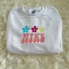 Hearts Nike Embroidered Sweatshirt Hoodie