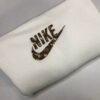 Vintage Nike Embroidered Hoodie Tee Sweatshirt